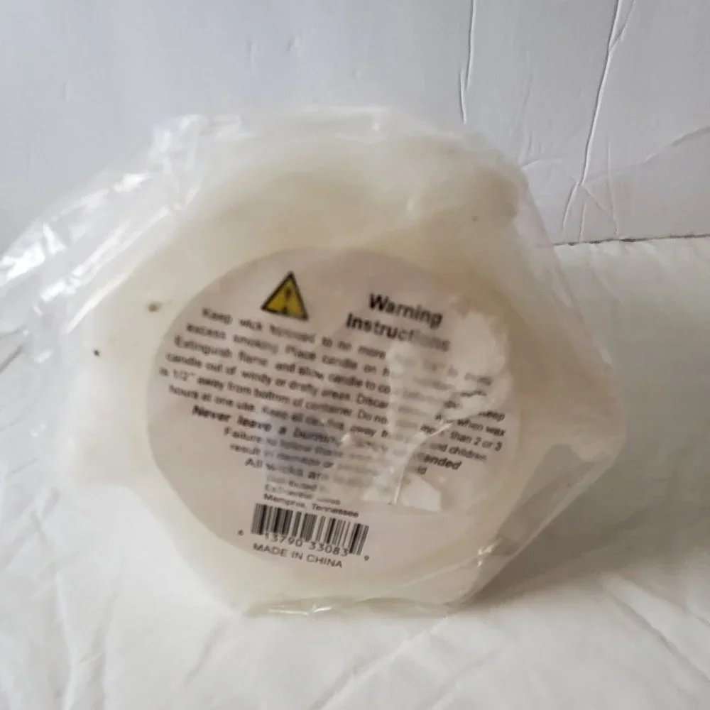 Halloween White Ghost Candle